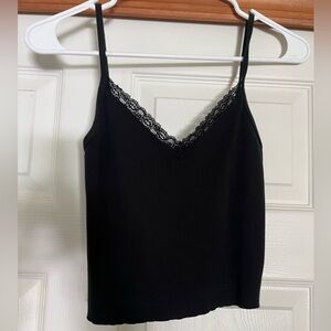 Brandy Melville lace tank top NWOT
